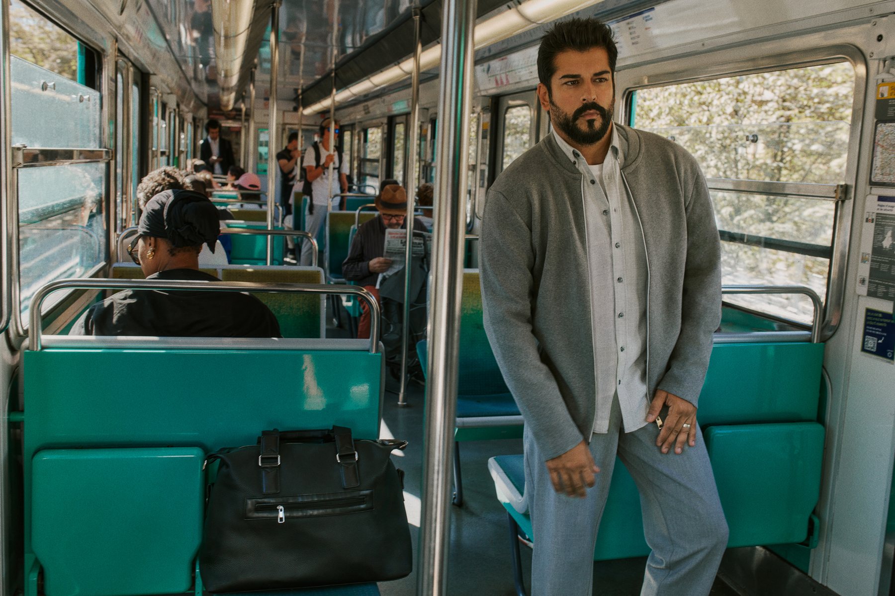 Altınyıldız Classics × Burak Özçivit FW24 — Styling by Nazlı Can — frame 9 of 12
