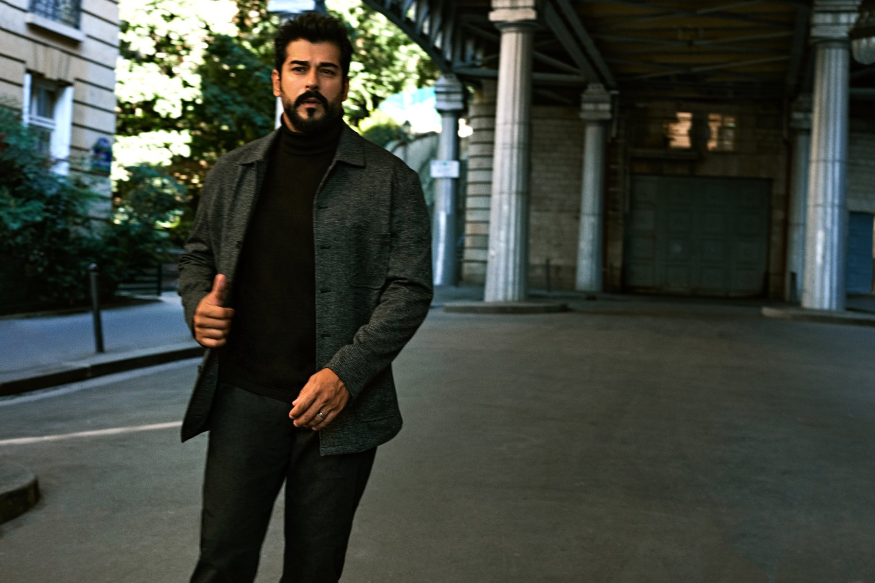 Altınyıldız Classics × Burak Özçivit FW24 — Styling by Nazlı Can — frame 5 of 12