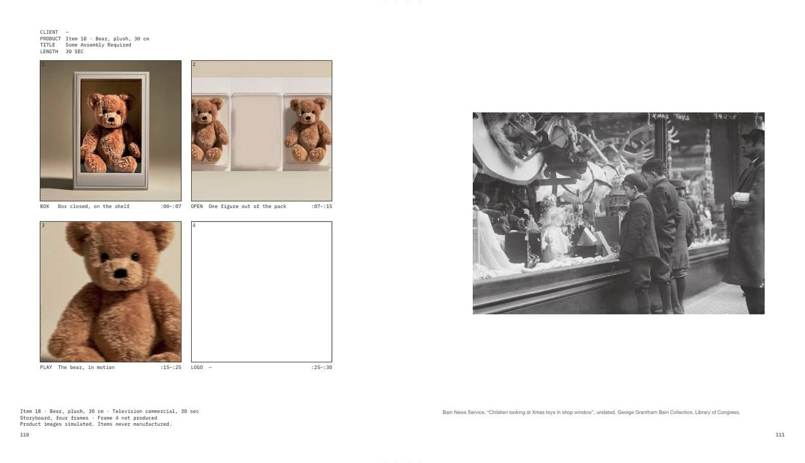 TOYS — Instructions for the Future — Concept, writing & editorial design by Nazlı Can — pp. 110–111