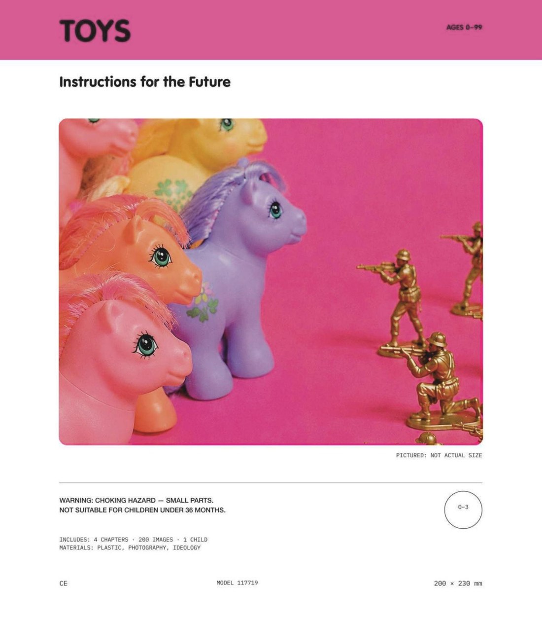 TOYS — Instructions for the Future — Concept, writing & editorial design by Nazlı Can — cover
