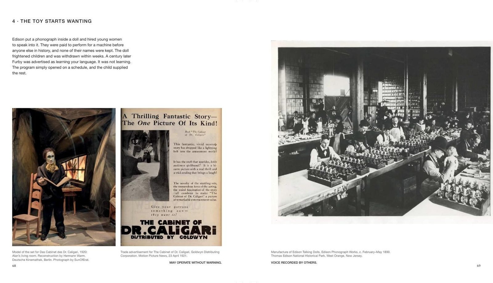 TOYS — Instructions for the Future — Concept, writing & editorial design by Nazlı Can — pp. 68–69