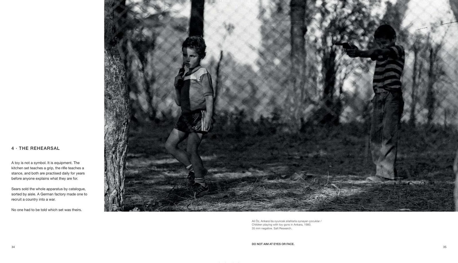 TOYS — Instructions for the Future — Concept, writing & editorial design by Nazlı Can — pp. 34–35