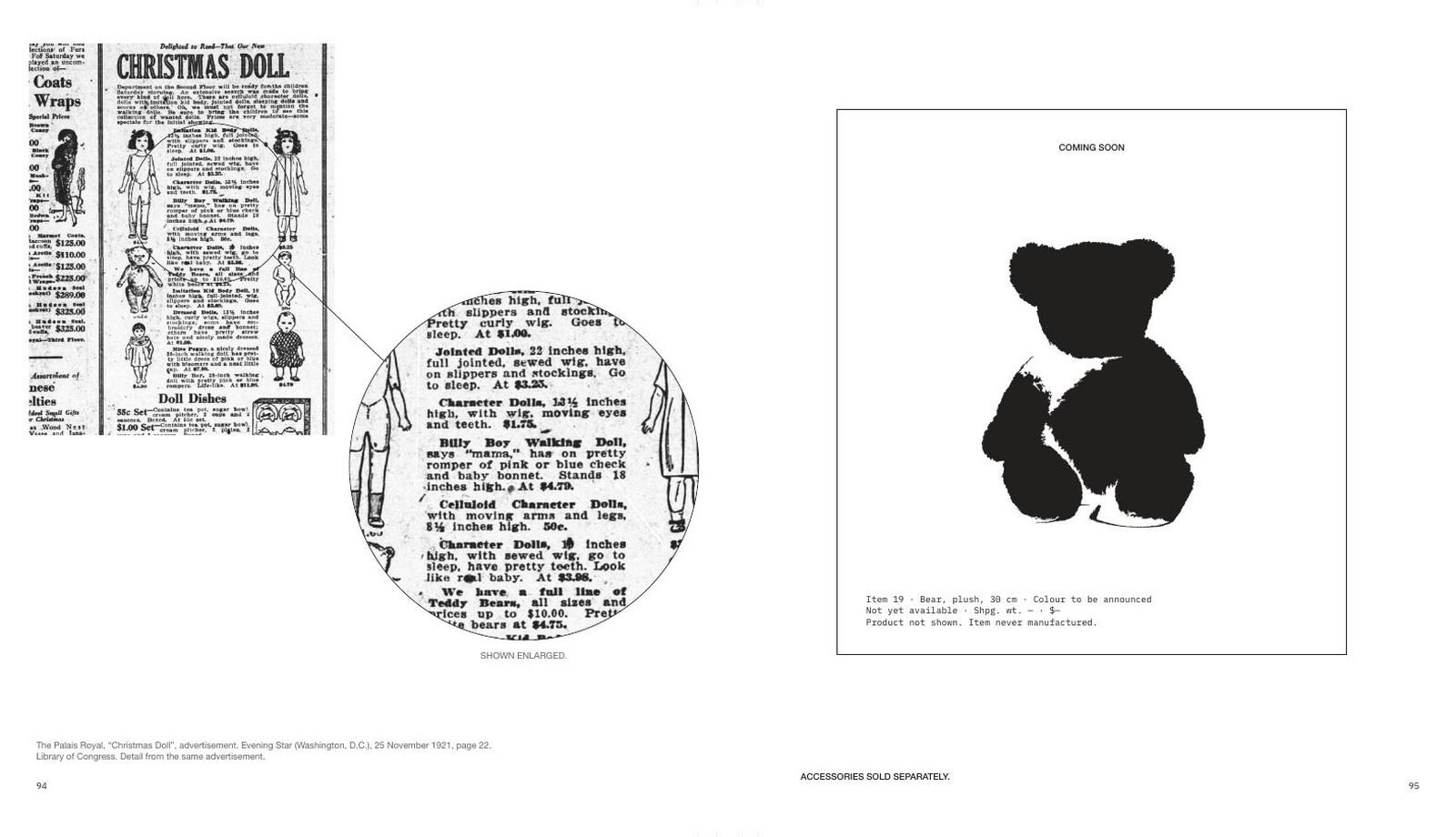 TOYS — Instructions for the Future — Concept, writing & editorial design by Nazlı Can — pp. 94–95
