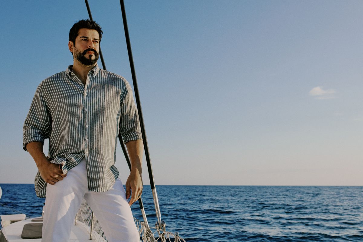 Altınyıldız Classics × Burak Özçivit SS25 — Creative & styling assistant by Nazlı Can — frame 7 of 10