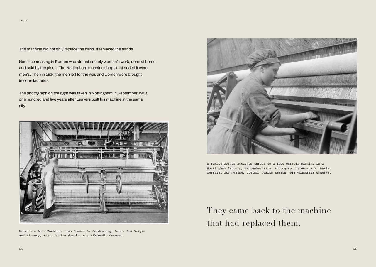 Speaking in Holes — Research, writing & editorial design by Nazlı Can — 03 — They came back to the machine