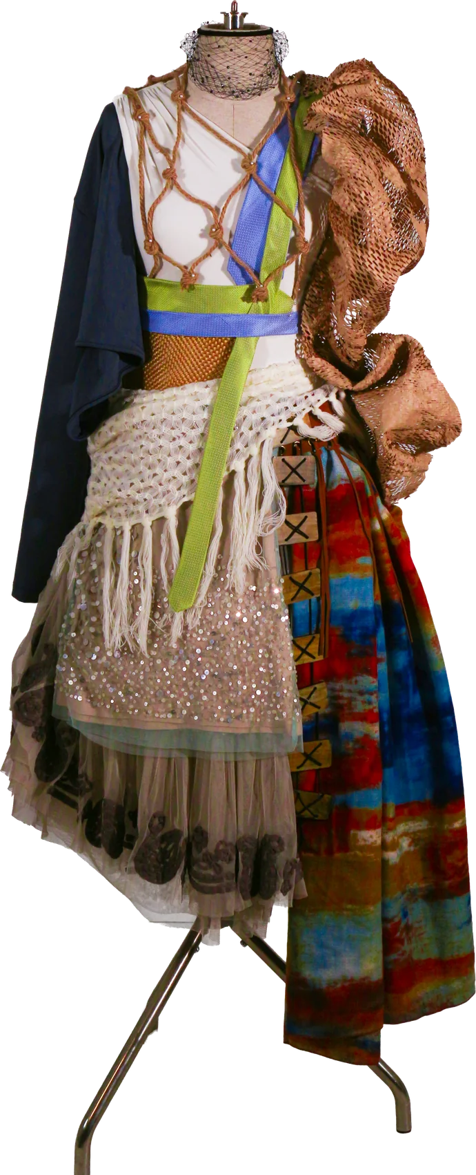 Mannequin Challenge — Concept, styling & manipulation by Nazlı Can — Multicultural — SireneNet · crochet · printed cloth